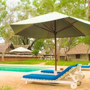 Galana Crocodile Camp Pool