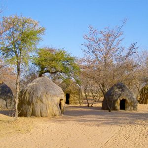 Ghanzi Trail Blazers, Grashütten