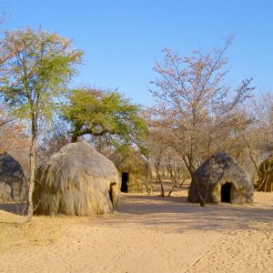 Ghanzi Trail Blazers, Grashütten