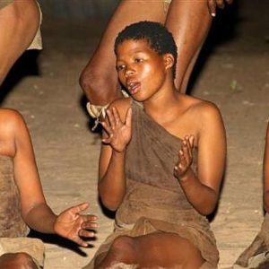 Ghanzi Trail Blazers, singen mit den San