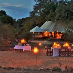 Hamilton's Tented Camp Dinner