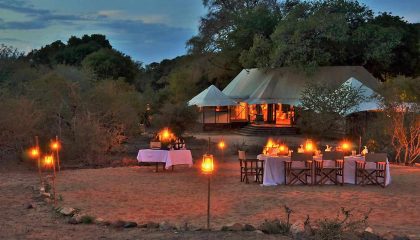Hamilton's Tented Camp Dinner