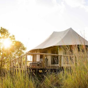 Ila Safari Lodge, Luxus Zelte