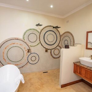 Insika Lodge, schöne Bäder