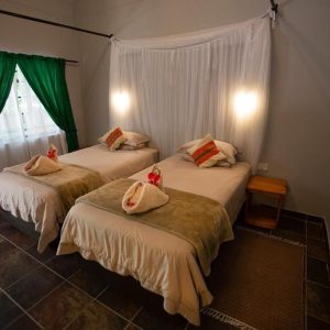 Island Safari Lodge, Zimmer