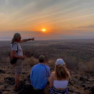 sundowner with a view