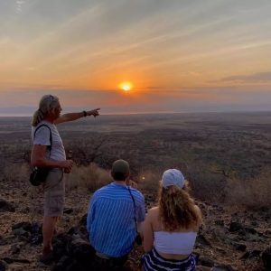 sundowner with a view