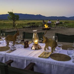 John's Camp, Mahlzeiten