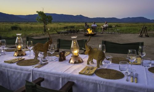 John's Camp, Mahlzeiten