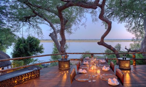 Kasaka River Lodge, schönes Deck