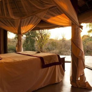 Kasaka River Lodge, Abendlicht