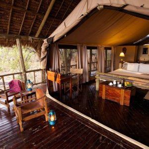 privates Deck und Zimmer