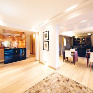 Kensington Place, moderne Einrichtung