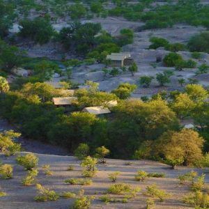 Flugsafari in Namibia, Khowarib Lodge