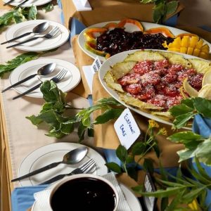 Kibo Safari Camp, Speisen