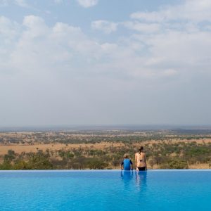Kindersafari, Entschleunigung am Pool in der Sereneti
