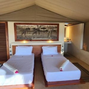 Kudu Safari Camp, Zelte