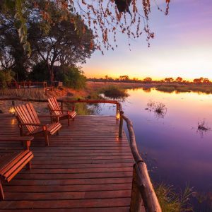 Kwando Lagoon Camp einfach nur relaxen