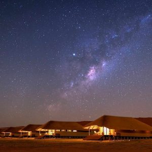 Kwessi Dunes Lodge, Rooms under the Milky Way