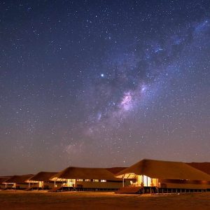 Kwessi Dunes Lodge, Rooms under the Milky Way