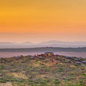Lahia Tented Lodge - Lodge from distance
