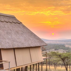 Lahia Tented Lodge - Tent from outside and view