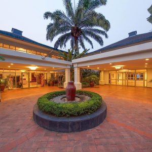 Lake Kivu Serena Hotel, Eingang