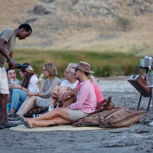 Lake Natron Camp, Sundowner