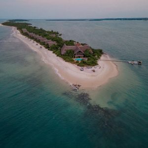 Lazy Lagoon aus der Vogelperspektive