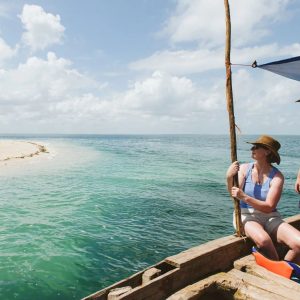 Lazy Lagoon, Dhow Fahrt
