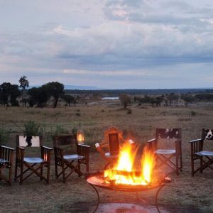 Lemala Ndutu, Feuerstelle