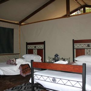 Littel Miombo Camp Innenansicht