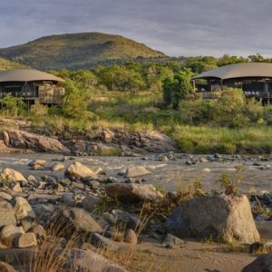 Madwaleni River Lodge, Ansicht vom Weiten