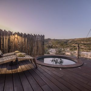 Madwaleni River Lodge, privater Plungpool