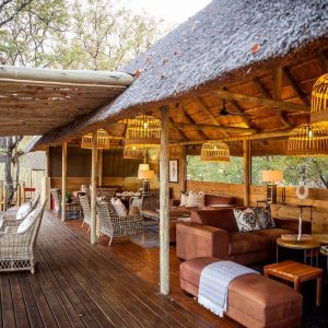 Mankwe Tented Retreat, Looungebereich