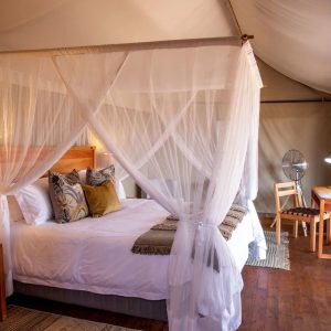 Mankwe Tented Retreat, Unterkunft
