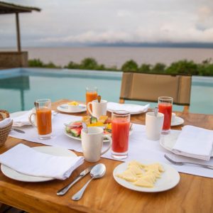 Manyara´s Secret Lodge, Frühstück