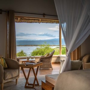 Manyara´s Secret Lodge See Aussichten