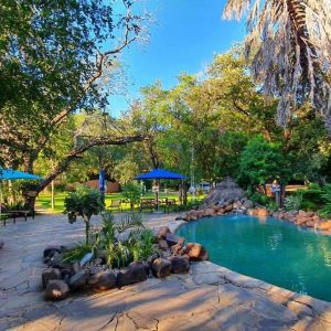 Maramba River Lodge, erfrischender Pool
