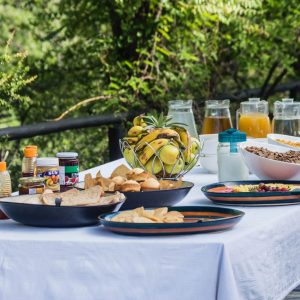 Matobo Hils Lodge, Frühsstück