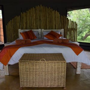 Mawimbi Bushcamp, Innenansicht