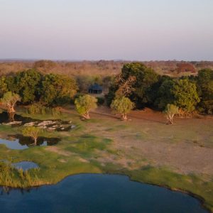 Mawimbi Bushcamp, traumhafte Lage