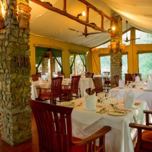 Mbuzi Mawe Serena Camp, Speisezelt