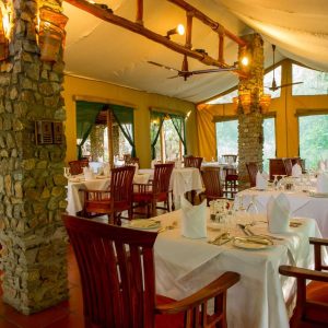 Mbuzi Mawe Serena Camp, Speisezelt