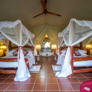 Mbuzi Mawe Serena Camp, Innenansicht