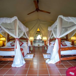 Mbuzi Mawe Serena Camp, Innenansicht