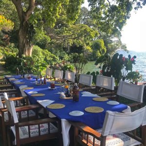 Mfangano Island Mittagessen mit Aussicht