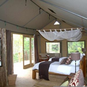 Miombo Elephant Camp Innenansicht