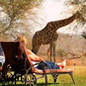 Mohlabetsi Safari Lodge Garten