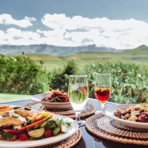 Montusi Mountain Lodge, Schlemmern